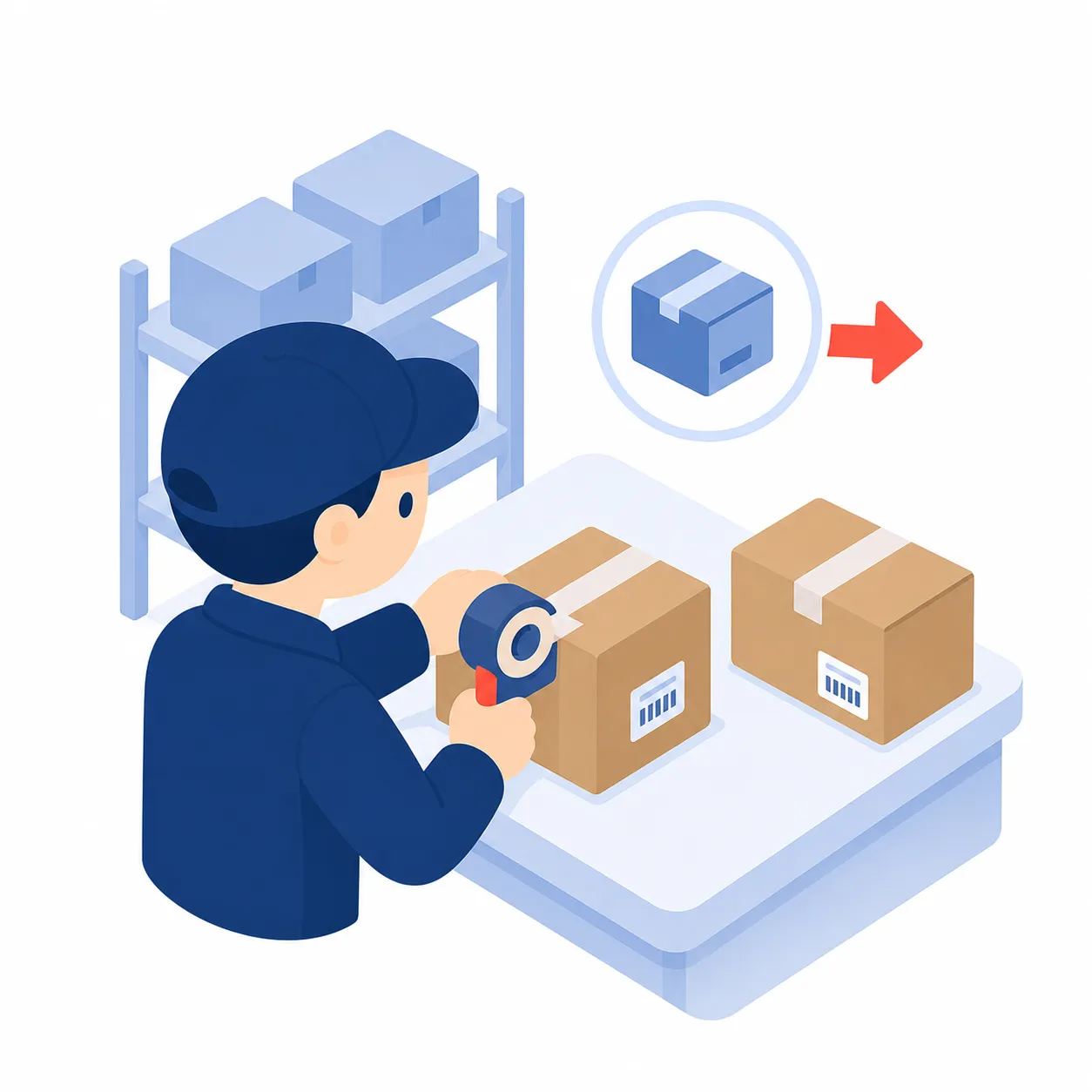 出荷作業